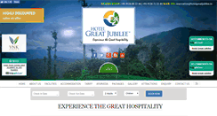 Desktop Screenshot of hotelgreatjubilee.in